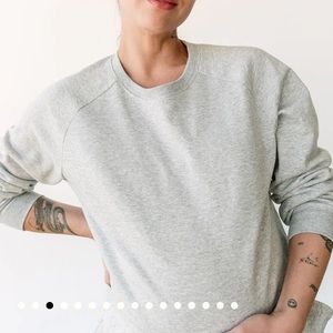 Storq foundation sweater/ sweatshirt size 2 grey